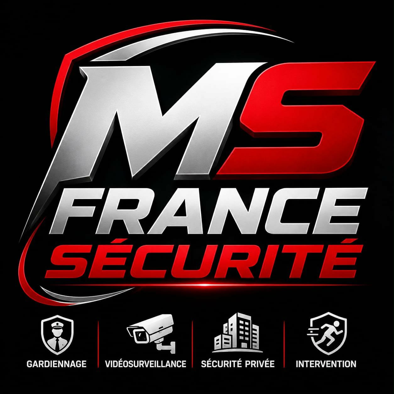M.S France Sécurité Logo